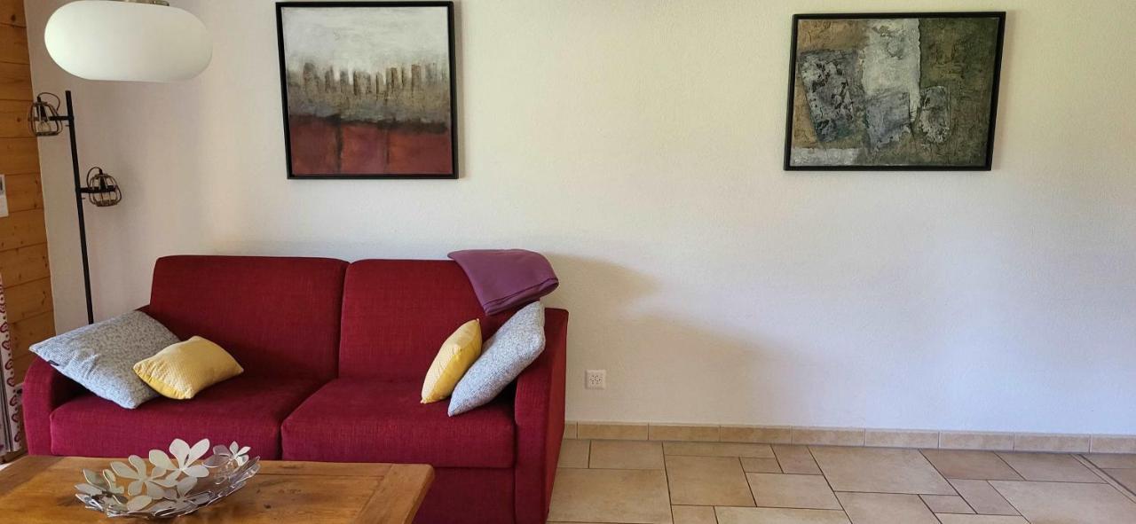 Apartament Rhodos, Confort Et Espace Ovronnaz Zewnętrze zdjęcie